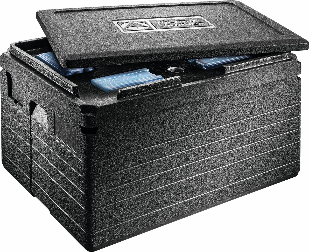 EPP Box Unistar 82,00 l / 695 x 495 x 360 mm schwarz mit Deckel